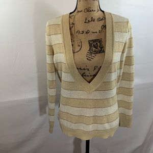 Sparkling V-neck Sweater